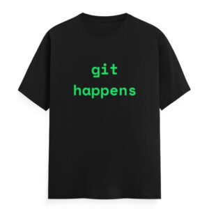 git happens | Unisex Classic Crew T-Shirt